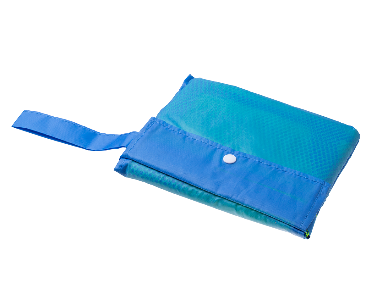 Strandtasche, Netz für Strandspielzeug – blau – Produktabbildung 2