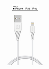 Kabel / USB-Kabel / Lightning MFI 1.2 m Swissten - weiß