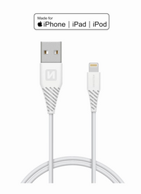 Kabel / USB-Kabel / Lightning MFI 1.2 m Swissten - weiß