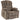 Recliner with lift assist, electric relaxation chair with massage & heat, reclining function, USB ports, brown