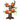 HOMCOM Aufblasbarer Spukbaum Kürbis Halloween Deko Figur Luftfigur mit LED Beleuchtung, Polyester