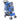Dog Stroller Foldable Cat Stroller up to 10kg with Rain Cover Reflective Strips Storage Basket 77x44x102cm Blue