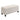 Storage Bench with Upholstered Seat in Linen Look, Storage Chest with Wooden Legs, Ottoman Bench for Living Room