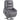 Recliner with lift-assist, heat and massage function, remote control and side pocket, dark gray