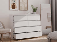 Kommode Malwa M8/120 WEISS – Produktabbildung 4