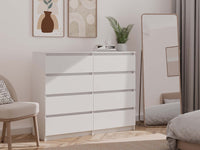 Kommode Malwa M8/120 WEISS – Produktabbildung 5