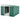 Metal tool shed, pent roof, lockable double door, 2.8 x 3.45 x 2.01m, green