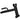 Barbell Jack Deadlift Jack mit rutschfestem Griff Kreuzheben Langhantelheber 50 x 12 x 33 cm Schwarz