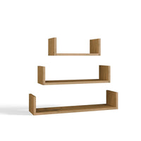 Wandregal MOBI 3P Set 3x – Moderne Wandregale EICHE ARTISAN – Produktabbildung 6