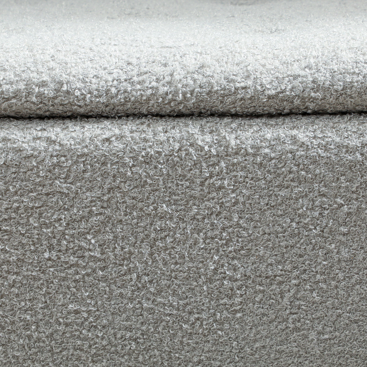HOMCOM Sitztruhe, Sitzbank mit Stauraum, bis 120kg, Samtoptik, 95x38x45cm, Grau – Produktabbildung 5