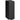 HOMCOM Mülleimer 20L, Soft-Close-Deckel, Deodorant-Fach, Fingerabdrucksicher, Edelstahl, Schwarz