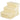 PawHut Faltbare Haustiertreppe, 3 Stufen, waschbarer Plüschbezug, Spanplatte, 46 x 35 x 35 cm, Beige
