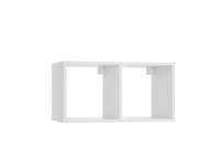 Modular bookcase MODUS 2x1 white