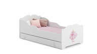 ANNA children's bed with drawer 140x70 Princess in a crown