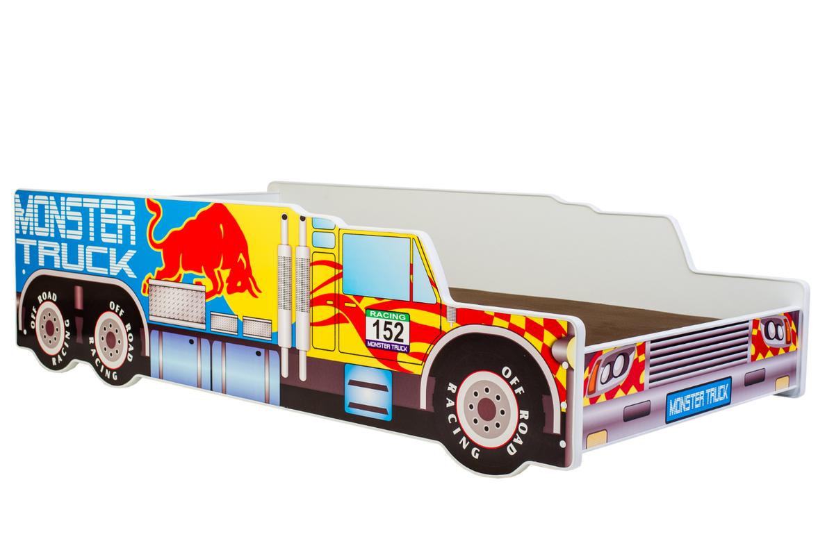 Children's auto bed 160x80 - Monster Truck