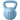 Kettlebell Kugelhantel 6 kg Gewicht-Hantel mit Sand befüllt für Anfänger Zuhause Krafttraining 17 x 17 x 23