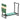 Kneeling Bench, Foldable Garden Stool, 2-in-1, Knee Support, with Tool Pouch, EVA Foam, 58 x 28 x 49 cm