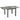 Outsunny Gartentisch, ausziehbar, pflegeleicht, Aluminiumrahmen, Holzoptik, 160 x 80 x 75 cm