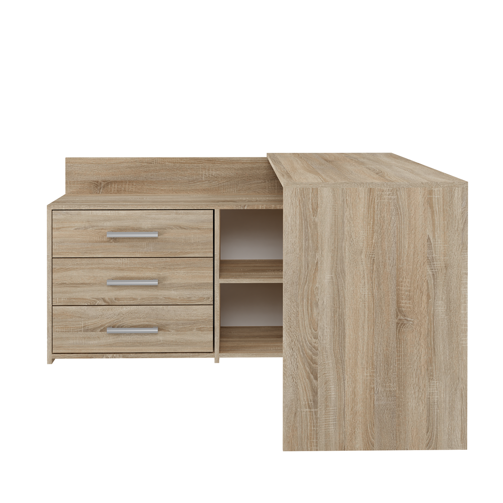 Schreibtisch DANY EICHE SONOMA – Produktabbildung 2