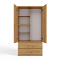 Kleiderschrank Malwa SS-90 EICHE ARTISAN – Produktabbildung 9