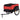 HOMCOM Transportanhänger Lastenanhänger Fahrrad Anhänge Lasten-Fahrradanhänger CargoTrailer (Rot-Schwarz)