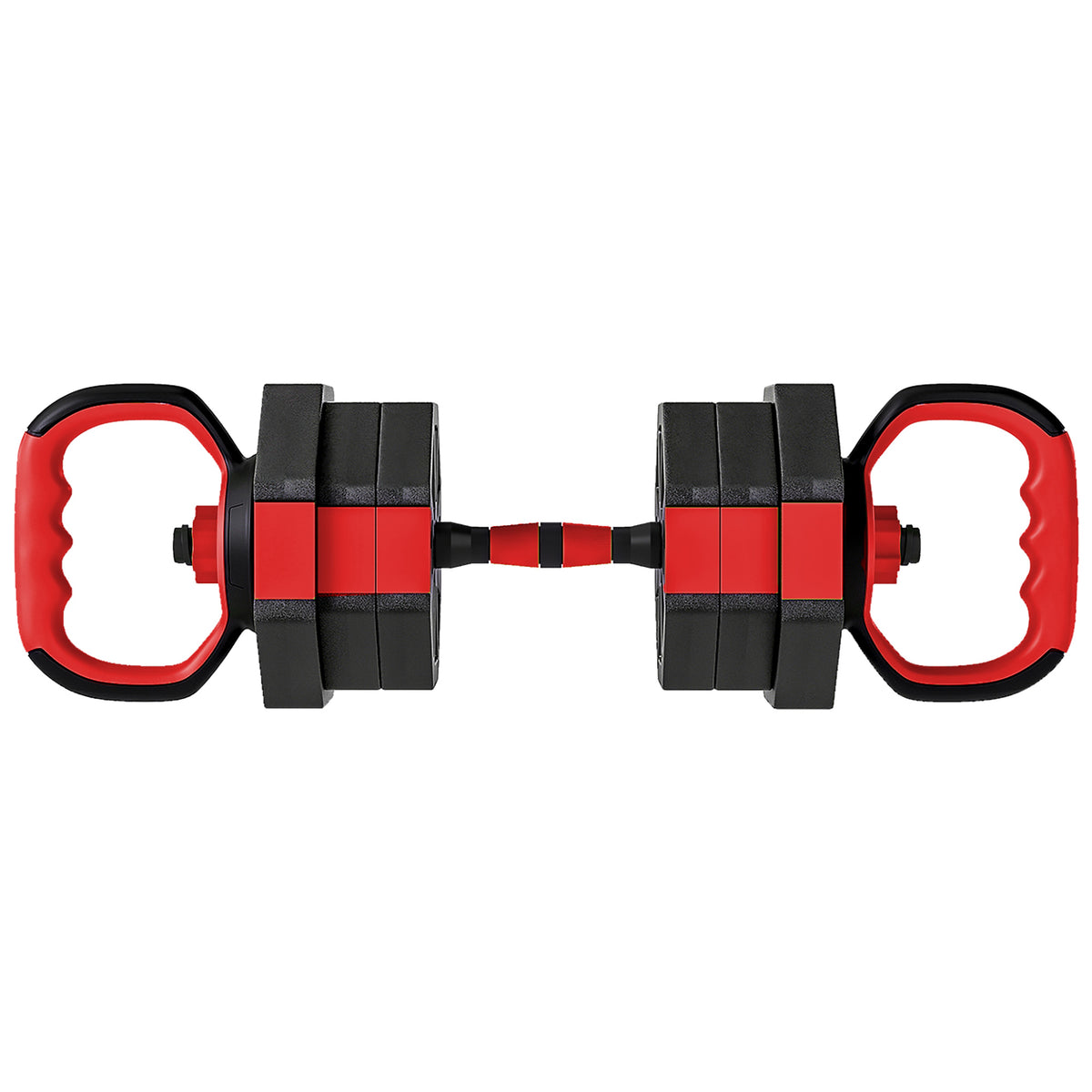 6-in-1 dumbbell set, adjustable dumbbells and barbells, 20 KG for home strength training