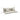 Set of 4 seat cushions, 150x50 cm, water-repellent chair cushions with ties, 10 cm thick, cream white