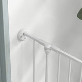 PawHut Welpenauslauf, modulares Design, klappbar, Stahlrahmen, für Innen, weiß, 90 x 123 x 102cm – Produktabbildung 8