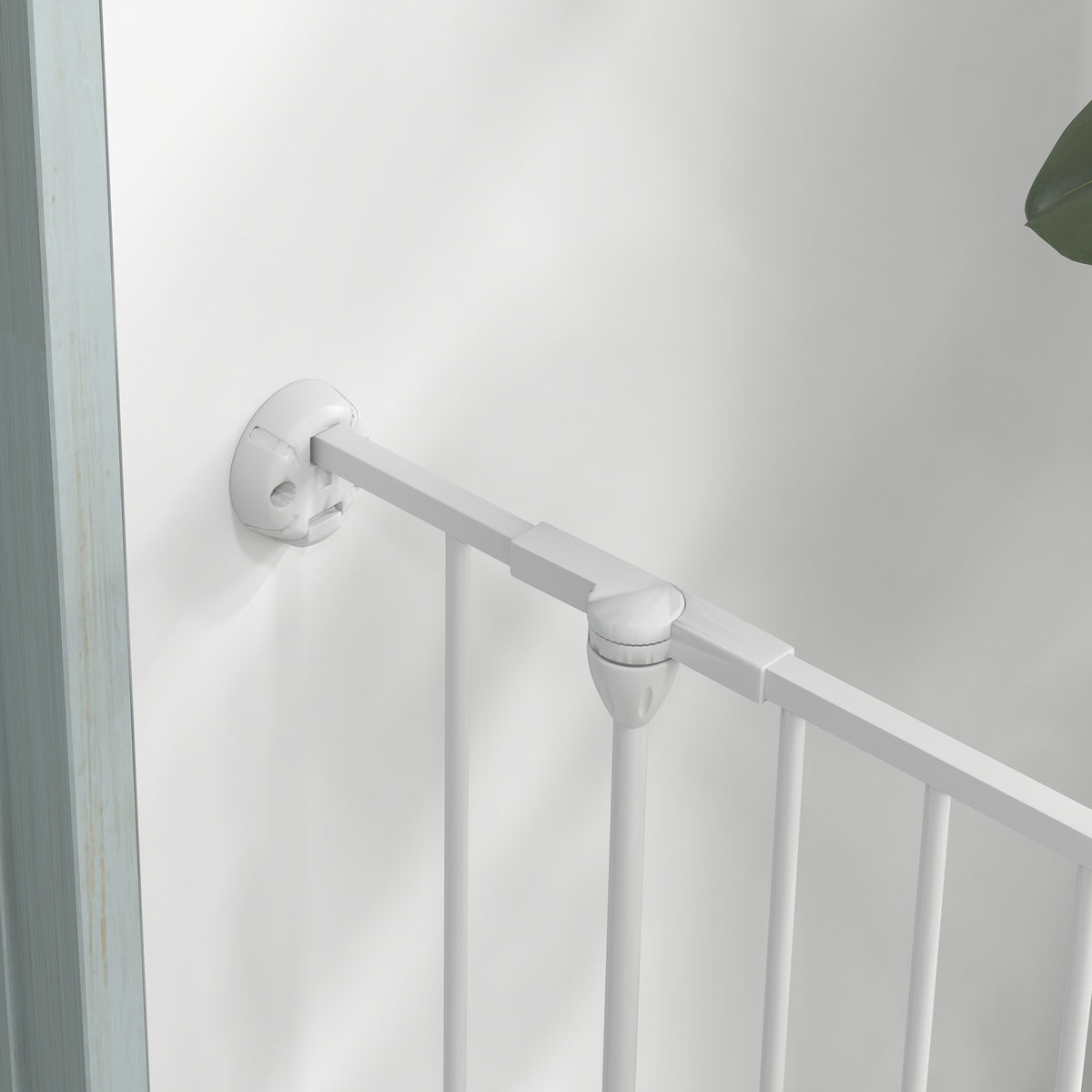PawHut Welpenauslauf, modulares Design, klappbar, Stahlrahmen, für Innen, weiß, 90 x 123 x 102cm – Produktabbildung 8