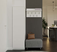 Kleiderschrank Malwa SD-50 WEISS – Produktabbildung 5