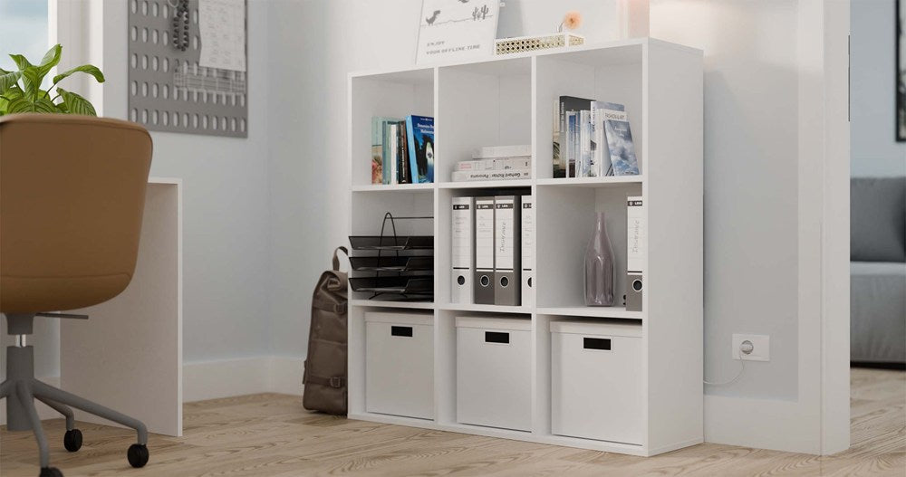 Regal Malax 3X3 H WEISS – Produktabbildung 2