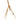 Easel, height-adjustable, foldable, natural beech wood, for canvases up to 107H cm