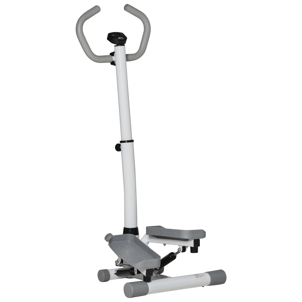 Stepper home trainer for home use with LCD screen, adjustable speed, metal ABS, 55 x 53 x 118-128 cm