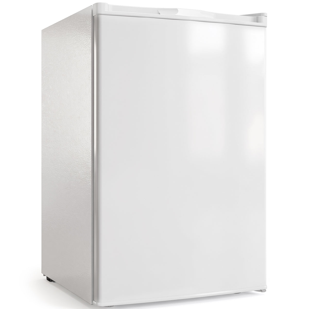 HOMCOM Mini-Gefrierschrank 85 L, kompakter Stand-Gefrierschrank mit wechselbarem Türanschlag und
